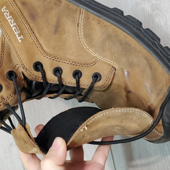 Terra Mens Work Safty Welding Boots shoes sz 12 - Picture 12 of 13